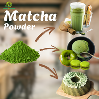 Poudre de Matcha Zhongyiherbs de Qualité Alimentaire en Vrac, Matcha Cérémonial de Qualité Supérieure, Poudre de Thé Vert Matcha Sensationnelle