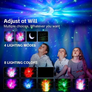 Starry Sky Star <b>Projector</b> <b>Light</b> Colorful Ocean Wave Galaxy <b>Light</b> Dynamic Galaxy Star Night <b>Light</b> for Bedroom Games Room Party - Product Image 3