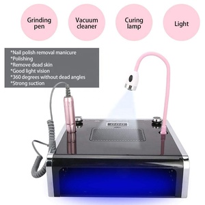 Máquina de Arte de Uñas 4 en 1, Colector de Polvo Multifuncional, Limpiador de Uñas - Product Image 4