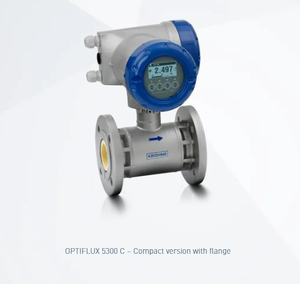 เครื่องวัดอัตราการไหลแบบดิจิตอล Krohne-OPTIFLUX 5300 ของแท้ใหม่ 100% สำหรับน้ำ น้ำมัน และอากาศ รองรับ OEM - Product Image 3