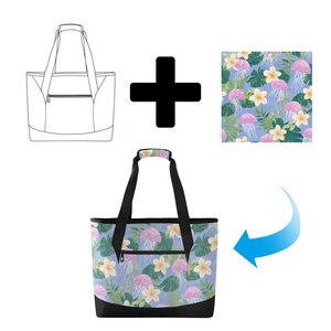 Grand sac isotherme écologique pour courses, épicerie et pique-nique, personnalisable sur demande - Product Image 1
