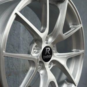 Llantas de carreras de 1 pieza forjadas en plata cepillada, llantas de aleación cóncava profunda, ligeras personalizadas para BMW M3 M4 M5 E92 E93 - Product Image 4