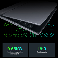 Grosir komputer Laptop Mini portabel layar sentuh 7 inci baru, prosesor N95 Quad-core penggunaan rumah pribadi, layar IPS, Win11