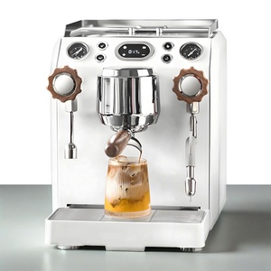 Cafetera Espresso Semiautomática de 1L con Caldera Independiente, Bloque de Calentamiento de Café de Tres Orificios, de Alta Calidad, de Grano a Taza, para Café Caliente - Product Image 1