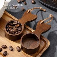 Offre Spéciale noyer bois expresso café grain cuillère accessoire écologique 50ml mesure dosage thé sucre café accessoires