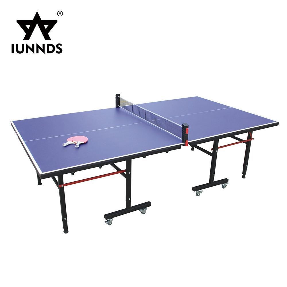IUNNDS Customized Portable Table Tennis Table Outdoor Indoor Ping Pong Table