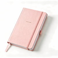 Cuaderno de Tapa Dura de Alta Calidad en Cuero PU A5, Cuaderno de Viaje Personalizado con Logotipo