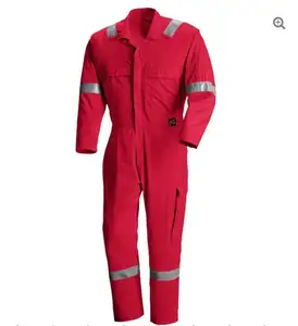 Factory Supply Work Overalls Coveralls Boiler Suit Selling Industrial Coverall Workwear Fire Retardant FR Coveralls