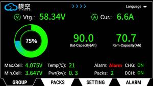 Adaptador de Pantalla LCD JK Screen V2.0 Última Versión 4.3 para JIKONG BMS, Compatible con 32 Pantallas en Paralelo - Product Image 4