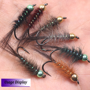 Fibre de cheveux d'écureuil matériel de doublage de mouches matériaux de fourrure et de cheveux de Zonker doux naturel pour la fabrication de mouches de pêche à la mouche de nymphes - Product Image 4