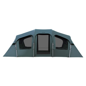Tente tunnel familiale de luxe CAMPTOWN ECHO 300, poteaux en aluminium de 16 mm, 4 personnes, grand espace, vestibule, tente ventilée pour le camping d'hiver - Product Image 1