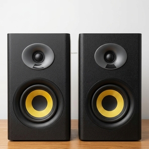 Sistema <span class=keywords><strong>de</strong></span> Altavoces para Computadora con Subwoofer <span class=keywords><strong>de</strong></span> 4'' y 80W, Diseño <span class=keywords><strong>de</strong></span> Estantería, 2.0 Activo, Cableado/Inalámbrico BT5.3, para Cine en Casa, <span class=keywords><strong>Estudio</strong></span>, Monitoreo - Product Image 1