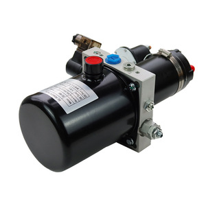 Station hydraulique miniature 48V 0,8Kw pour chariots élévateurs électriques, chariot à palettes, pompe hydraulique, système d'unité de puissance, assemblage à double effet - Product Image 4