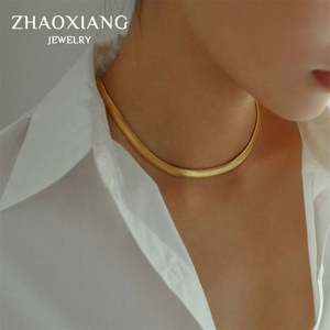 โรงงานผลิตโซ่แบบงู ราคาโรงงาน โซ่สแตนเลส อุปกรณ์ตกแต่งเครื่องประดับ ขายส่ง ขายดี เครื่องประดับ - Product Image 3