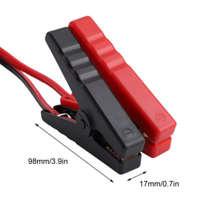 2.5M 400A câble de démarrage d'alimentation d'urgence de <span class=keywords><strong>voiture</strong></span> Booster de batterie automatique cavalier fil de cuivre 12-24V accessoires de <span class=keywords><strong>voiture</strong></span> faisceau de câblage - Product Image 2