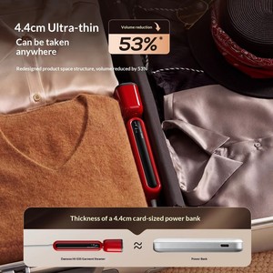Défroisseur Vapeur Ultra-Compact Format <span class=keywords><strong>Carte</strong></span> 800W Fer à Repasser Vapeur Portable 60ml - Product Image 5