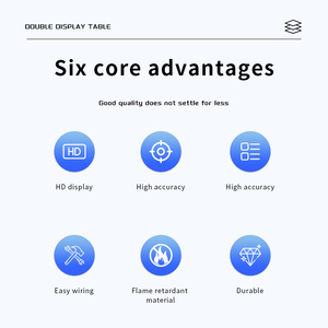 Bán buôn ac500v 100A/50A kỹ thuật số vôn kế Ampe kế hiển thị kép Điện áp Detector hiện tại <span class=keywords><strong>Meter</strong></span> Bảng điều chỉnh Amp Volt đo - Product Image 5