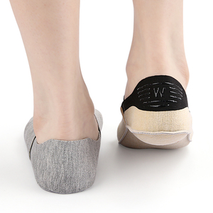 No Show Chaussettes Mocassins antidérapants Sneaker Flats Bateau <span class=keywords><strong>Chaussure</strong></span> Invisible Low Cut Liner Chaussettes en coton pour hommes et femmes - Product Image 5