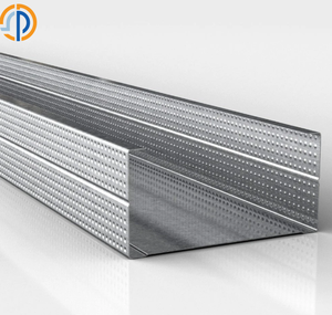 Poste Metálico Ligero de Acero Galvanizado <span class=keywords><strong>Anticorrosivo</strong></span>, Perfil Laminado en Frío para Drywall, Divisores y Construcción en Seco - Product Image 1