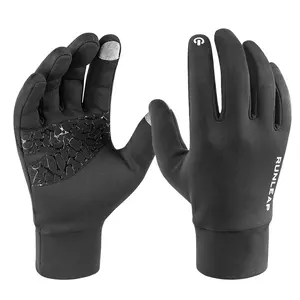 Top Selling Good Design Black Waterproof & Windproof Winter Sorts Gloves