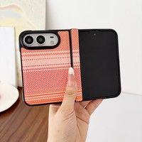 Pour iPhone Duo, coque de téléphone magnétique 2 en 1 en PU, accessoires de téléphone en cuir magnétique de luxe pour iPhone 18 Duo