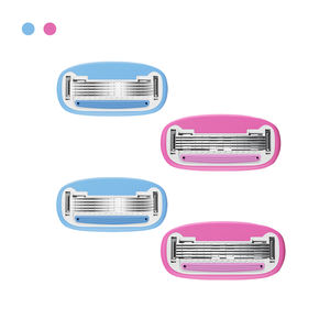 Maquinillas de Afeitar <span class=keywords><strong>FLASH</strong></span> Halo 5 Lady Body Care, Sistema de Color Rosa <span class=keywords><strong>para</strong></span> Mujer, 5 Cuchillas, Acero Inoxidable Importado, Producto <span class=keywords><strong>para</strong></span> Afeitar <span class=keywords><strong>la</strong></span> <span class=keywords><strong>Cara</strong></span> - Product Image 3