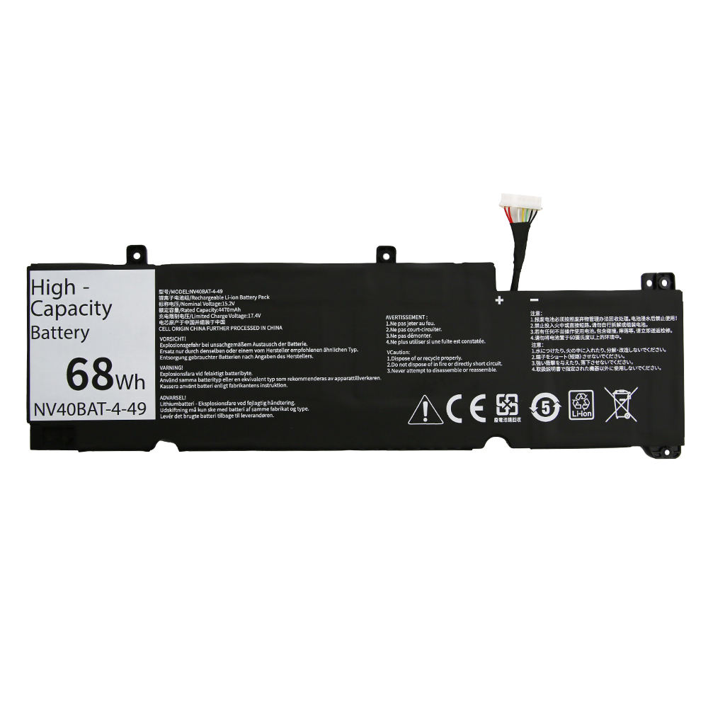NV40BAT-4-49 for Clevo Core14 THUNDEROBOT S7-2021S7/S5 CNV4S02