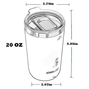 Customizable <b>Large</b> Capacity New 304 Stainless Steel Coffee Mug Vacuum Insulated Cup - Product Image 3