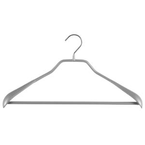 Percha metálica con barra para almacenamiento y organización de ropa - Product Image 1