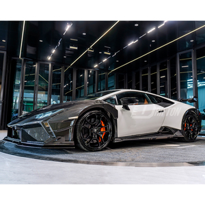 สเกิร์ตข้างคาร์บอนไฟเบอร์แห้ง Huracan CMST สำหรับ Lamborghini Huracan LP610 LP580 EVO Tecnica ชุดแต่งตัวถัง - Product Image 3