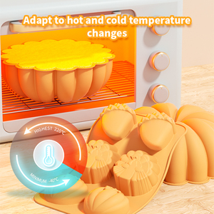 Moule en silicone pour la récolte <span class=keywords><strong>d</strong></span>'<span class=keywords><strong>automne</strong></span>, en forme de citrouille et de <span class=keywords><strong>feuille</strong></span> <span class=keywords><strong>d</strong></span>'érable, pour chocolat, fondant, gâteaux, outils de pâtisserie pour Thanksgiving et Halloween - Product Image 4