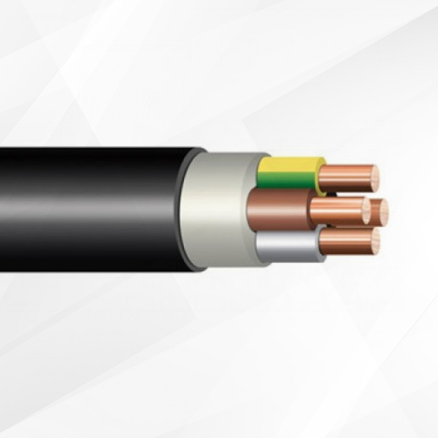 Factory Manufacturing Multiple Colors PVC Insulation PVC Outer Sheath Multi-core 1.5-500mm2 600/1000 V NYY-J / NYY-O Cable