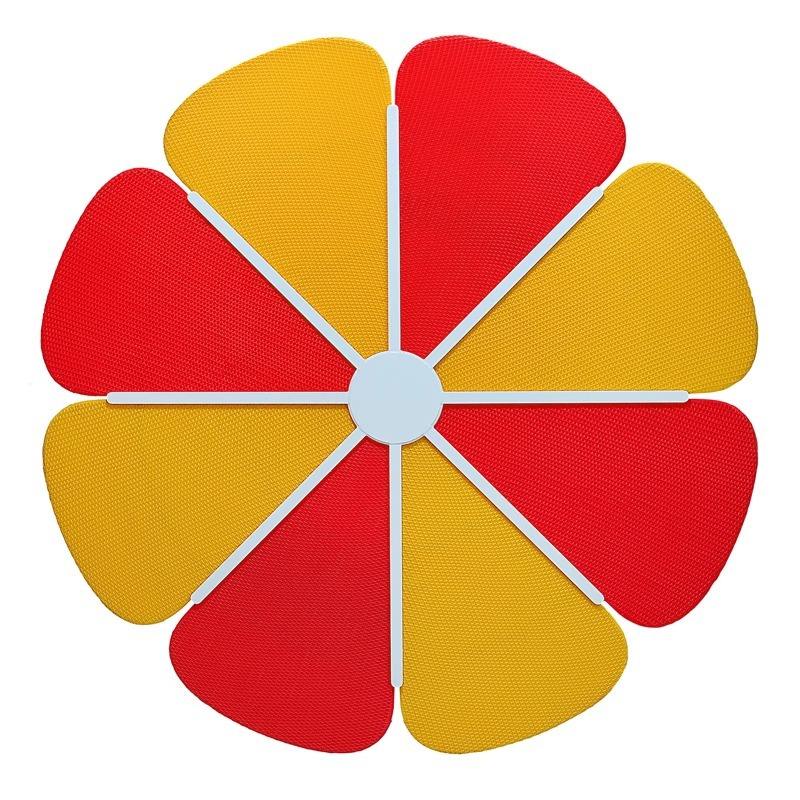 สีแดงและสีเหลือง