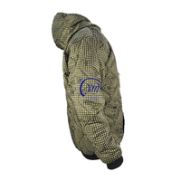 Veste à capuche ou zippée en nylon tactique imperméable, style Woobie, avec logo personnalisé OEM, pour le désert et la nuit