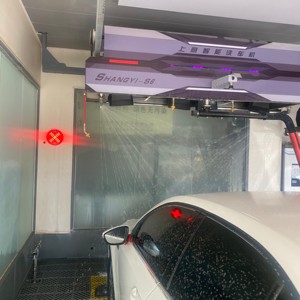 Machine de <span class=keywords><strong>lavage</strong></span> de voiture électrique entièrement automatique sans contact, intelligente, en acier inoxydable, 16 kW, nettoyage à 360° - Product Image 3