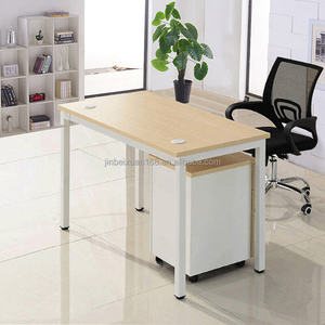 Venta al por mayor 1,4 M diseño moderno MDF Escritorio de oficina tamaño pequeño extensible para la escuela apartamento muebles de oficina proveedor directo de China - Product Image 5