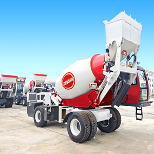 Mini camión mezclador de cemento de hormigón de carga automática pequeño de 2, 6m3, 3, 5m3, 4 metros cúbicos, coche mezclador de hormigón móvil de carga automática a la venta - Product Image 1