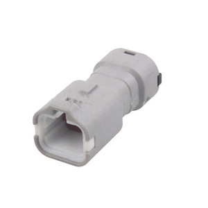 Conector Automotriz de 6 Posiciones, Gris, Plástico, Macho y Hembra, para Auto, IP20 DT04-3P-P007 - Product Image 1