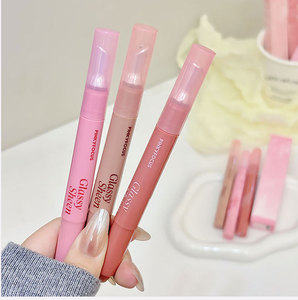 Gloss à lèvres liquide hydratant Pinky Focus à succès, non tachant, imperméable, rouge à lèvres glacé, rouge à lèvres charmant - Product Image 1