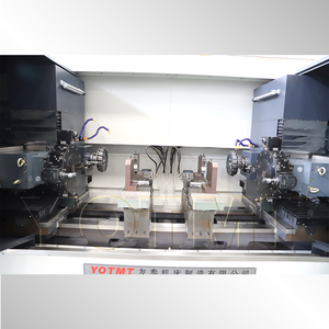 เครื่องกัดหัวเจาะแบบสองหัวเครื่อง CNC 6แกนพร้อมแกนหมุนหัวเจียรไฟฟ้า - Product Image 2