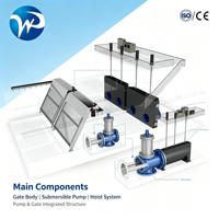 Clapet de pompage intégré à haute efficacité pour le traitement des eaux usées et le drainage urbain