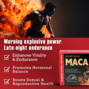 Hochwertiges OEM Maca-Wurzel-Ginseng-Extrakt Kräuterergänzungsmittel für Männer-Energie & Hormonunterstützung 30 Tabletten/Box - Product Image 3
