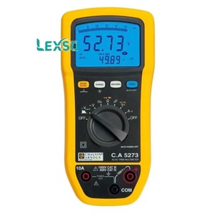 เครื่องวัดมัลติมิเตอร์แบบดิจิตอลพกพา Chauvin Arnoux C.a 5273, True RMS, 10A AC สูงสุด, 20A 1000V - Product Image 1