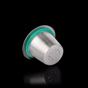 3 Pods 1 Tamper 120 joints Wareset Capsule en acier inoxydable 304 pour <span class=keywords><strong>Nespresso</strong></span> Recarregavel Capsule à café rechargeable - Product Image 3
