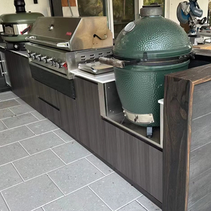 Fabrication d'îlots <span class=keywords><strong>de</strong></span> cuisine extérieure en acier inoxydable, <span class=keywords><strong>barbecue</strong></span> d'extérieur, ensemble <span class=keywords><strong>de</strong></span> grils <span class=keywords><strong>de</strong></span> <span class=keywords><strong>barbecue</strong></span> - Product Image 1