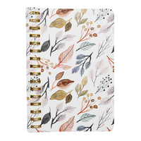 Vente en gros de papeterie personnalisable Carnets de notes A5 à reliure bon marché Carnet de notes à spirale personnalisé