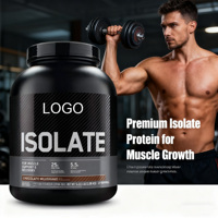 Complément alimentaire super-aliment professionnel OEM, isolat de protéines de lactosérum en poudre, 100% gain de poids, adulte, 50g+ protéines, croissance musculaire