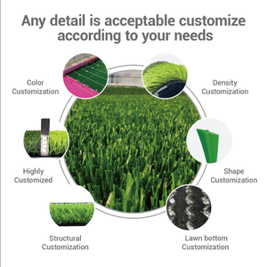 Pelouse de football artificielle absorbant les chocs pour les zones d'entraînement Herbe <span class=keywords><strong>FIFA</strong></span> Pro durable avec options de remplissage - Product Image 5