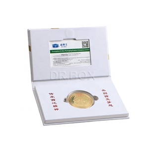 Tùy chỉnh in ấn Thẻ quà Tặng hộp Đồng Xu hộp tín dụng bao bì huy chương lưu trữ kim loại sang trọng giấy handmade biểu tượng tùy chỉnh cứng nhắc hộp - Product Image 4