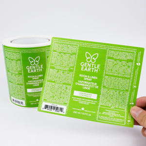 Etiquetas Adhesivas Personalizadas de Vinilo Impermeable en Rollo, Impresión en Dorado, Etiquetas Redondas con Logotipo - Product Image 3